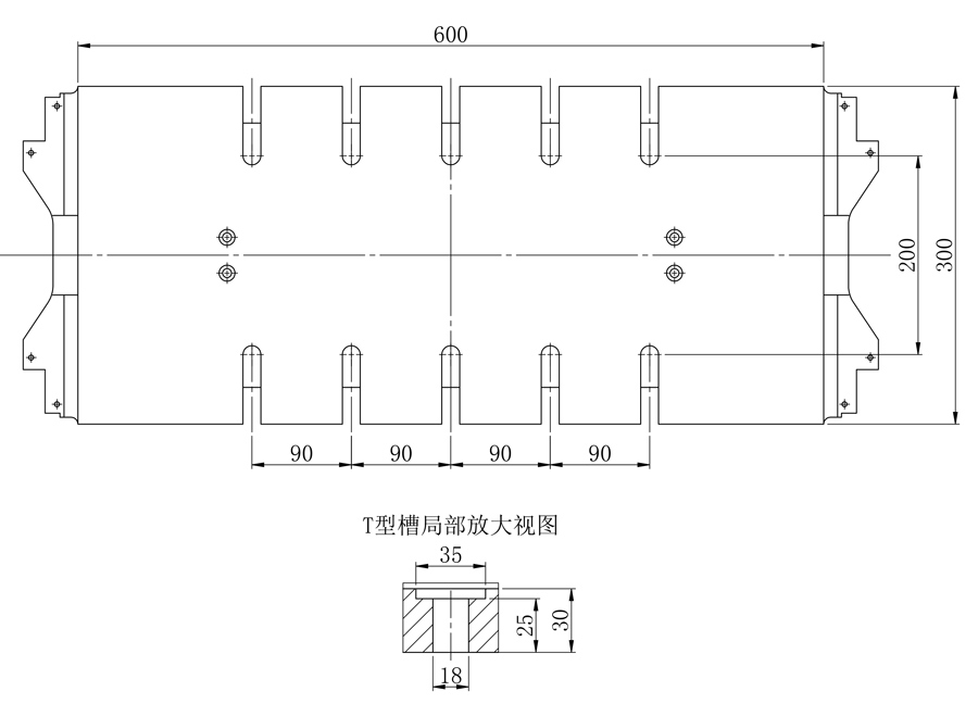 小噸位龍門高速沖床結(jié)構(gòu)